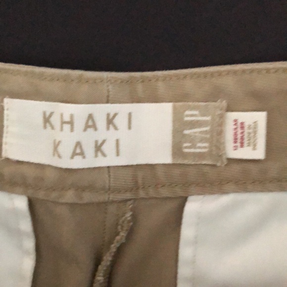 GAP Mom Shorts. High waist Khaki shorts for women, Sizes 14, NWOT. - Picture 2 of 13